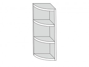 19.30.0р Полка угловая (h=913) радиусная  ЛДСП УНИ в Осе - osa.magazin-mebel74.ru | фото