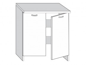 9.700.716 Шкаф-стол МДФ для стиральной машины  на 700 (ПВХ) в Осе - osa.magazin-mebel74.ru | фото