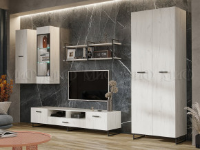 Гостиная Нэнси LOFT Дуб Крафт Белый в Осе - osa.magazin-mebel74.ru | фото