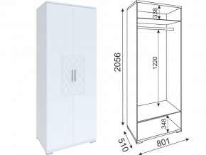 М01 Шкаф двухдверный в Осе - osa.magazin-mebel74.ru | фото