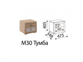 М30 Тумба прикроватная в Осе - osa.magazin-mebel74.ru | фото