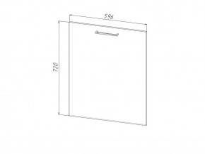 П 60 Комплект для посудомоечной машины 600 мм (цоколь + фасад) ЛДСП в Осе - osa.magazin-mebel74.ru | фото